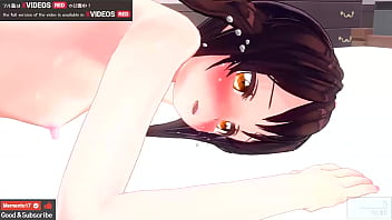 Japanese Hentai animation with small breasts and anal play